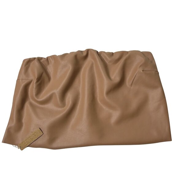 SKIMS Faux Leather Tube Top + Boot Cut Pant Set Sienna 3X - Picture 5 of 16